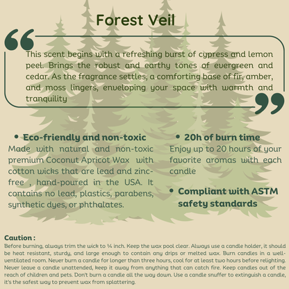 Forest Veil - Scented Candle (4oz)