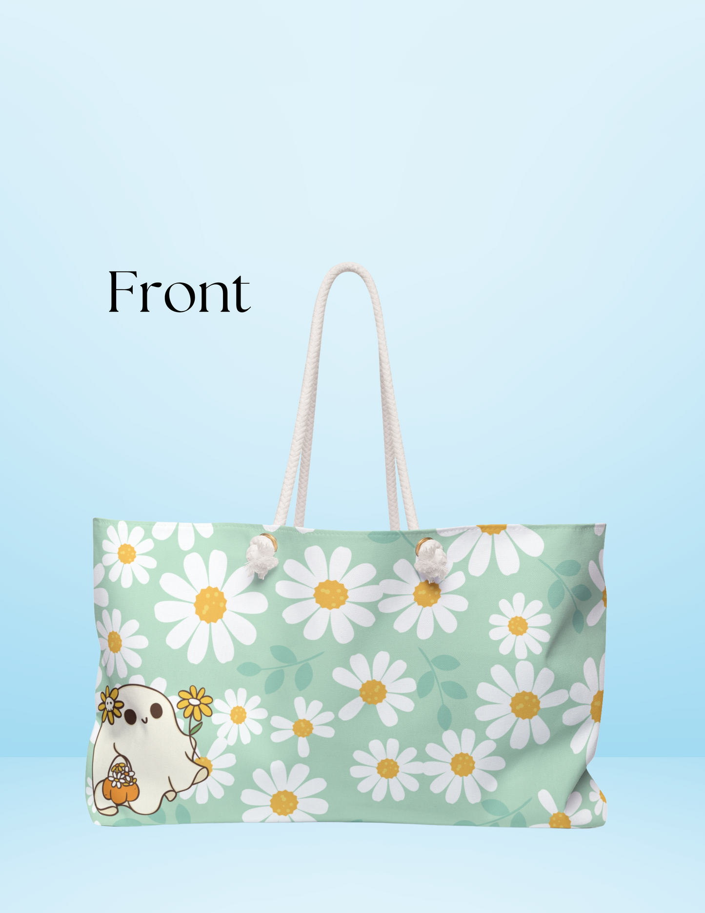 Bloom & Boo - Where flowers meet friendly frights! (Weekender Bag)