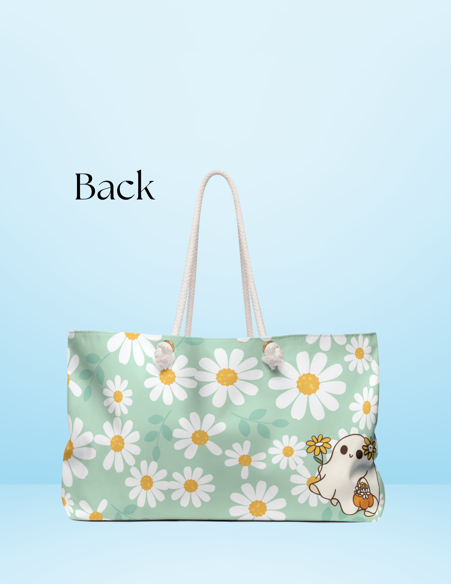 Bloom & Boo - Where flowers meet friendly frights! (Weekender Bag)