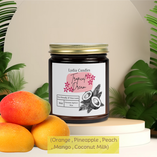 Tropical Dream - Scented Candle ( 9oz)