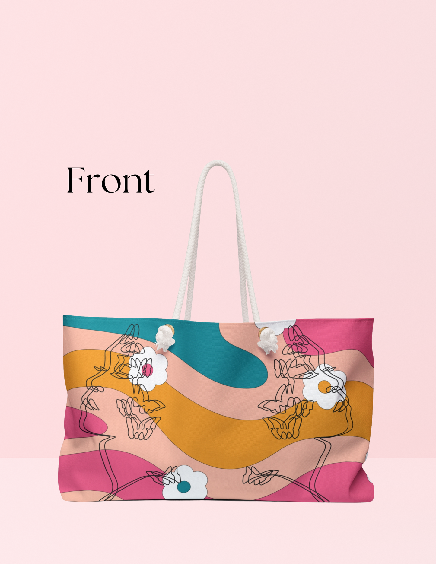 Woman Line Art -Embrace Womanhood - (Weekender Bag)