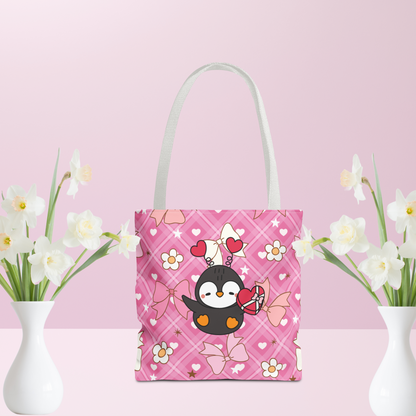 Penguin Crush - Tote Bag (AOP)