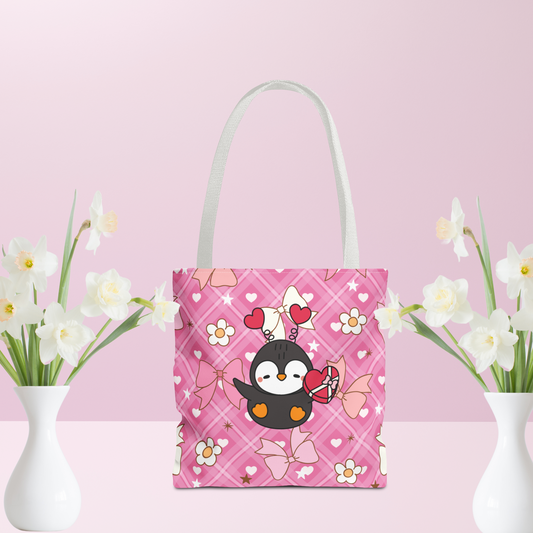 Penguin Crush - Tote Bag (AOP)