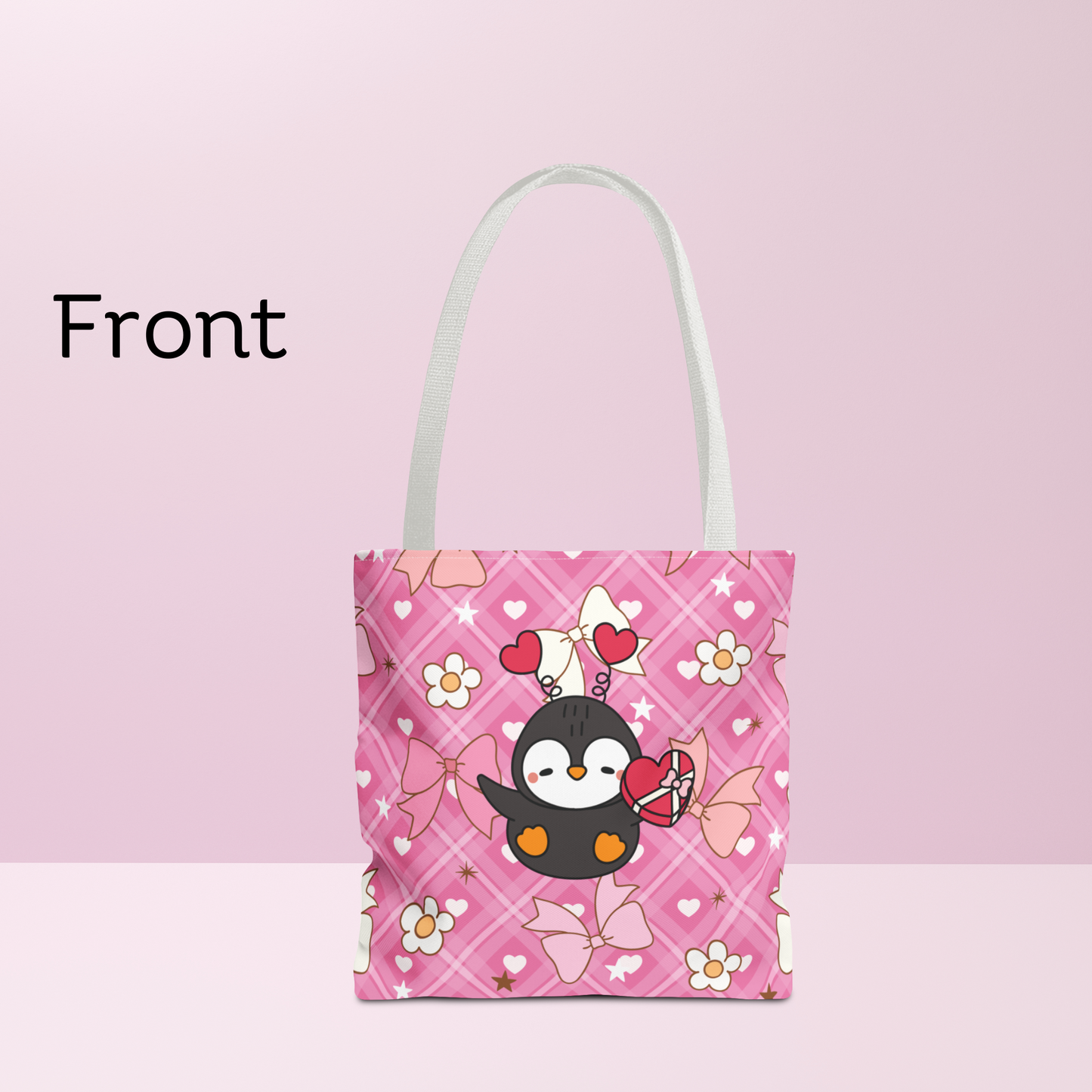 Penguin Crush - Tote Bag (AOP)