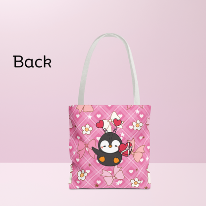 Penguin Crush - Tote Bag (AOP)