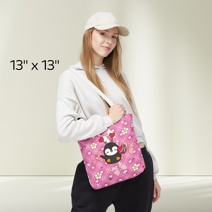 Penguin Crush - Tote Bag (AOP)