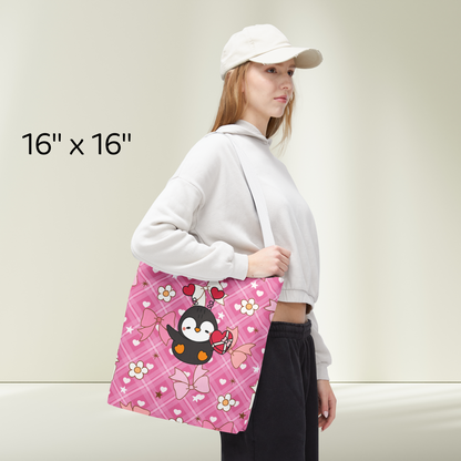 Penguin Crush - Tote Bag (AOP)